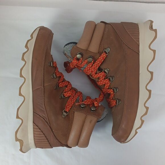 Sorel Shoes - Sorel Velvet Tan Women's Kinetic Conquest Winter Waterproof Boots Size 10